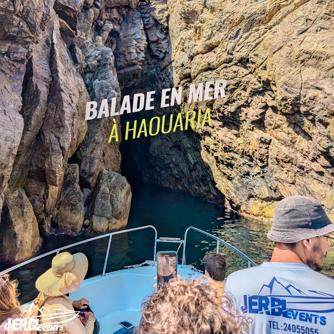 Balade en mer avec bateau